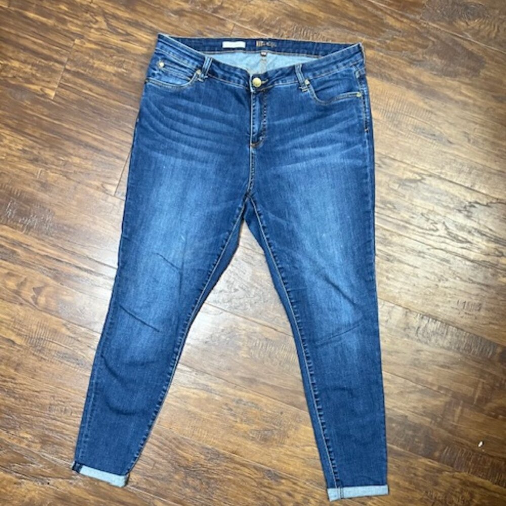 Kut from the Kloth Toothpick Skinny Jeans Size 16W
